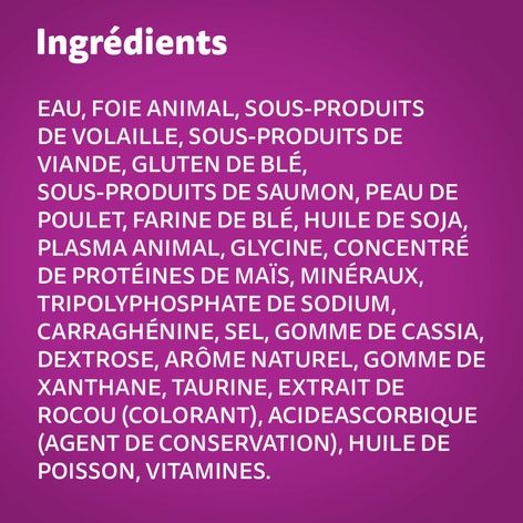 WHISKAS FAVORIS bouchées dans une sauce en gelée – saveur de saumon pour chatons image 1
