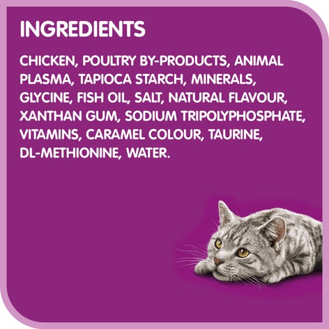 WHISKAS® PERFECT PORTIONS® Cuts in Gravy Chicken Entrée image 1