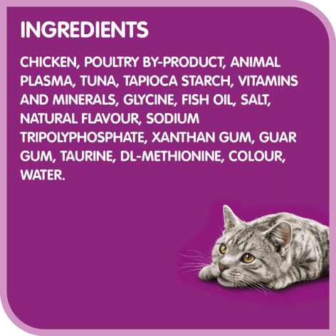 WHISKAS® PERFECT PORTIONS® Cuts in Gravy Tuna Entrée image 1