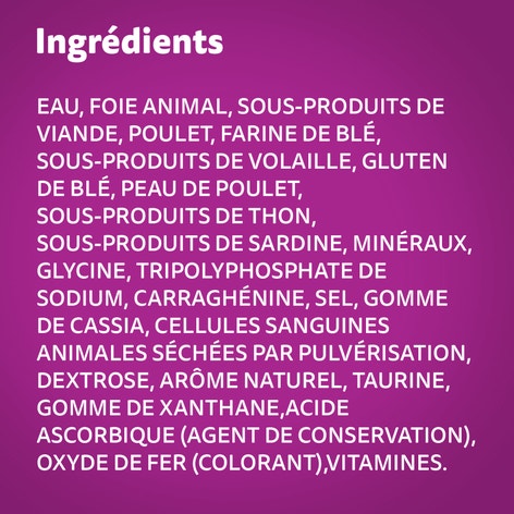 WHISKAS FAVORIS bouchées dans une sauce en gelée – saveur de thon et de sardine image 1