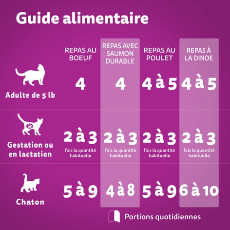 WHISKAS(MD) PERFECT PORTIONS(MD) pâté – repas au bœuf et repas avec saumon durable, coupes en sauce – repas au poulet et repas à la dinde image 1