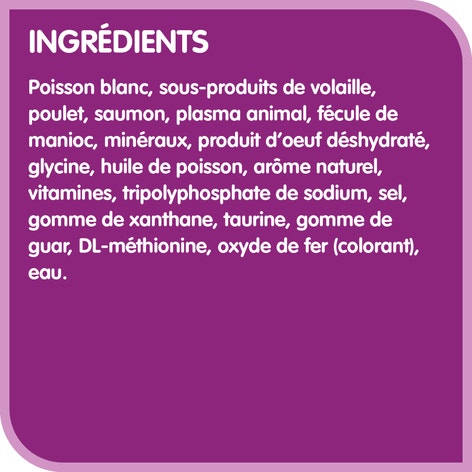 WHISKAS(MD) PERFECT PORTIONS(MD) coupes en sauce – repas avec saumon durable image 1