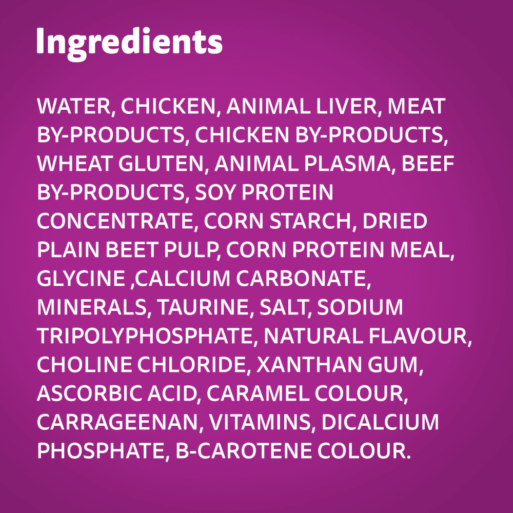 WHISKAS FAVOURITES Adult Wet Cat Food Cuts in Gravy Mixed Grill Flavour 85g Pouch image 4