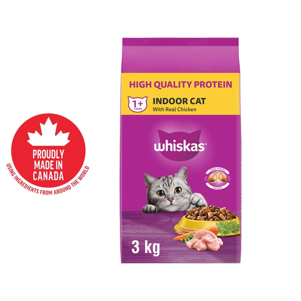 WHISKAS® Indoor with Real Chicken image 1