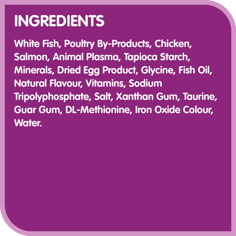 WHISKAS PERFECT PORTIONS Adult Wet Cat Food Cuts in Gravy with Sustainable Salmon, 75g Tray image 4