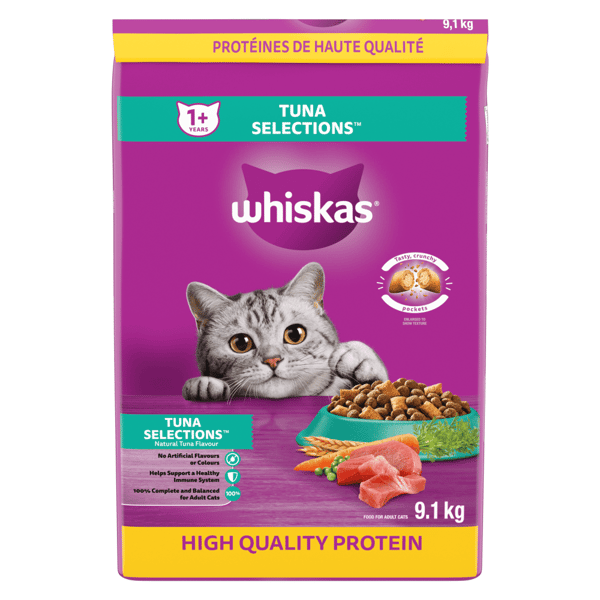 WHISKAS® TUNA SELECTIONS™ Natural Tuna Flavour image 1