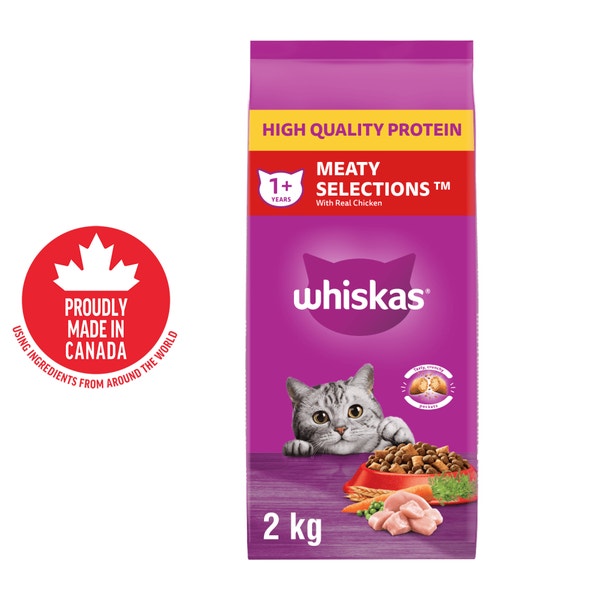 WHISKAS® MEATY SELECTIONS™ with Real Chicken image 1