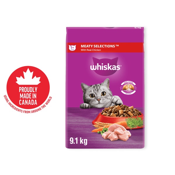 WHISKAS® MEATY SELECTIONS™ with Real Chicken image 1