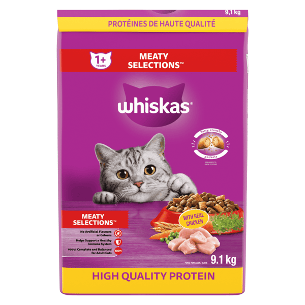WHISKAS® MEATY SELECTIONS™ with Real Chicken image 1