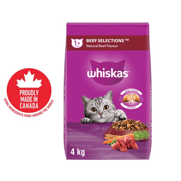 WHISKAS® BEEF SELECTIONS™ Natural Beef Flavour image 1