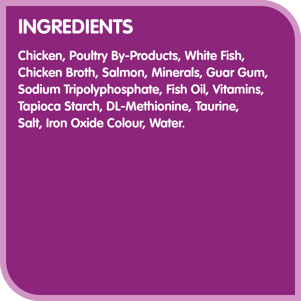WHISKAS PERFECT PORTIONS Adult Wet Cat Food Paté with Sustainable Salmon, 75g Tray image 4