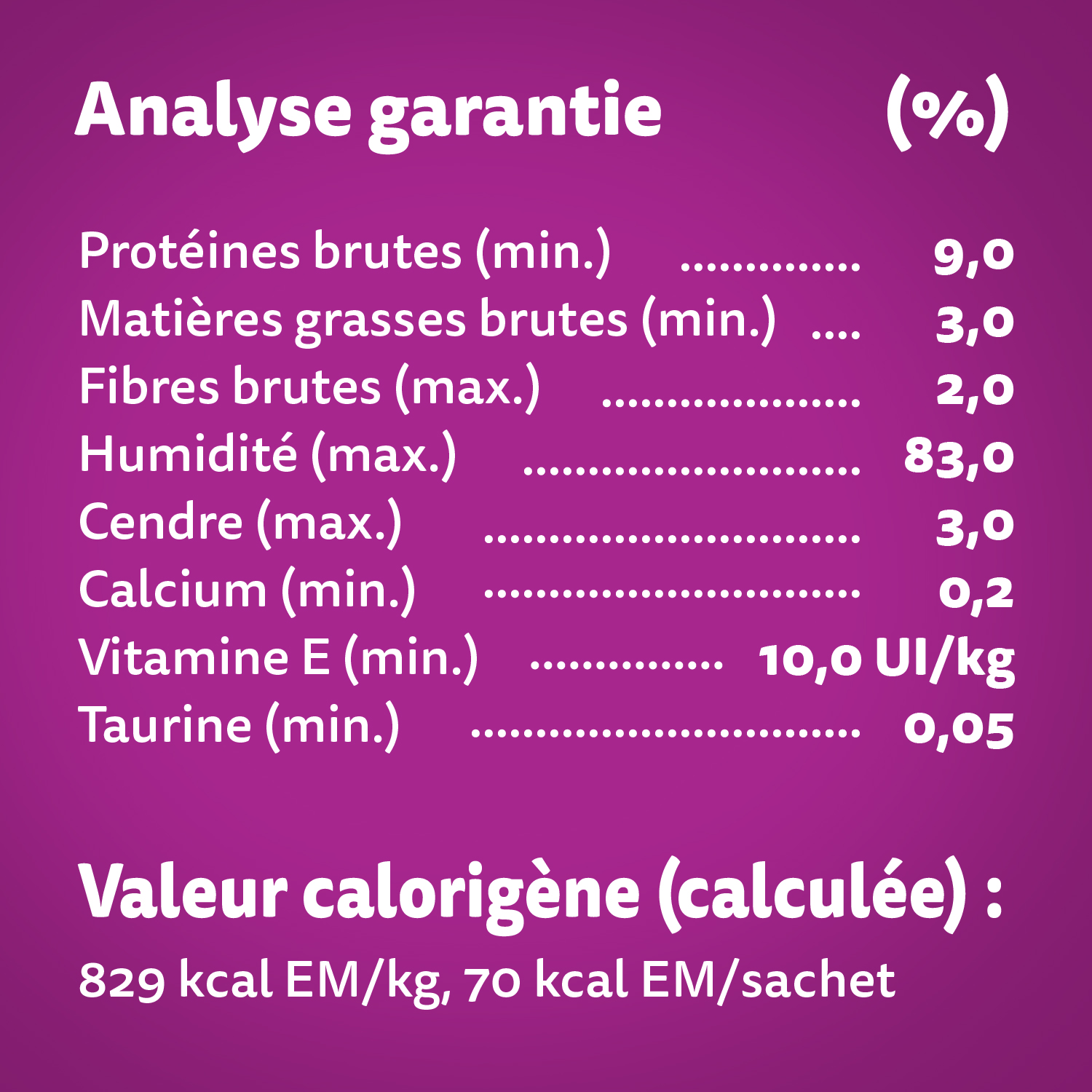 WHISKAS FAVORIS bouchées dans une sauce en gelée – saveur de saumon pour chatons guaranteed analysis image