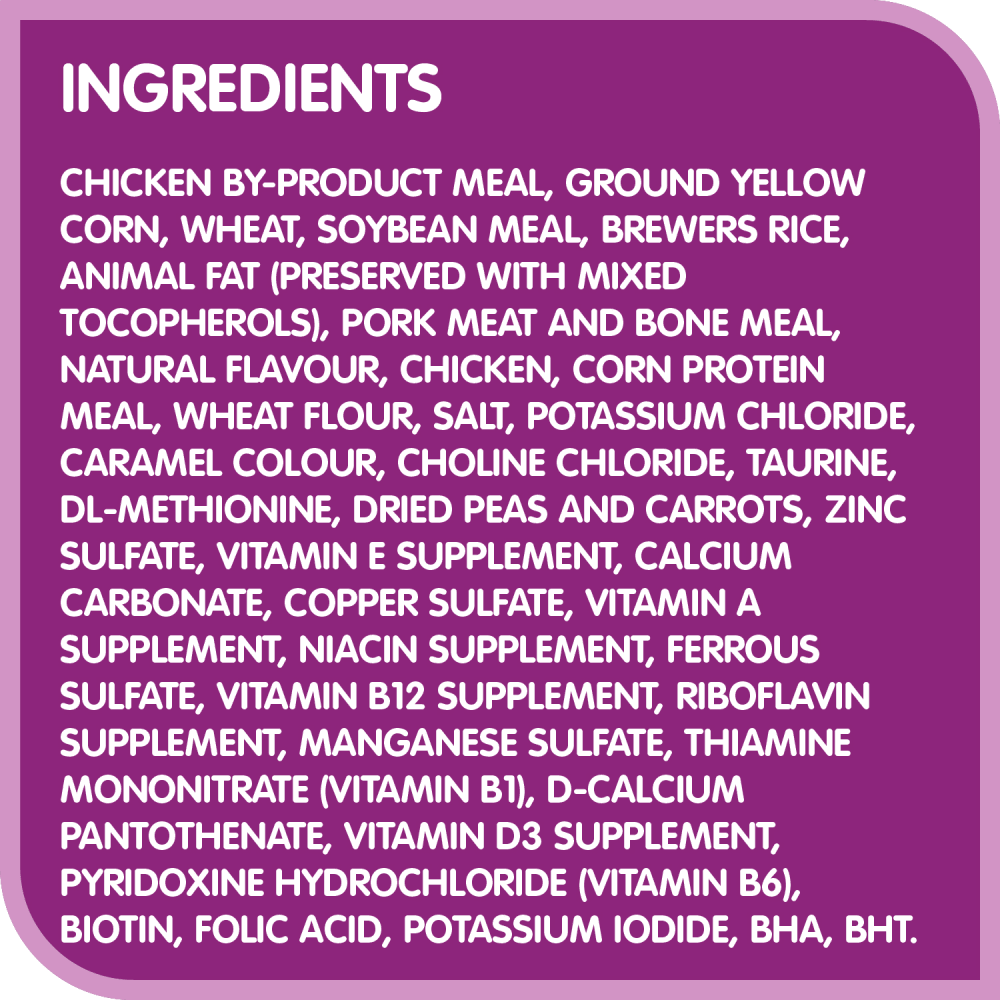 WHISKAS® MEATY SELECTIONS™ with Real Chicken ingredients image